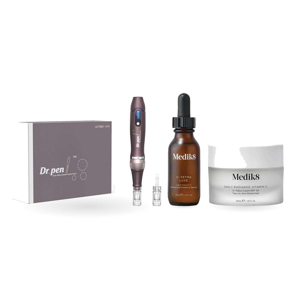 Dr. Pen A10 Ultimate Vitamin C Glow Bundle with Medik8